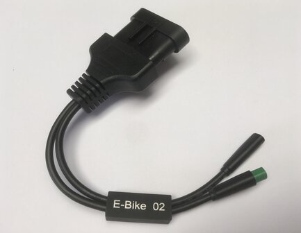 Adapter cable for the diagnosis of BAFANG systems