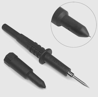 Pico Pointes de test pour multim&egrave;tre noire 1000 V CAT III