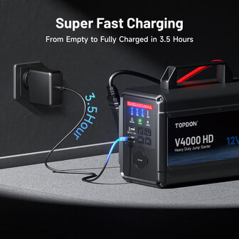 Topdon V4000 HD startbooster
