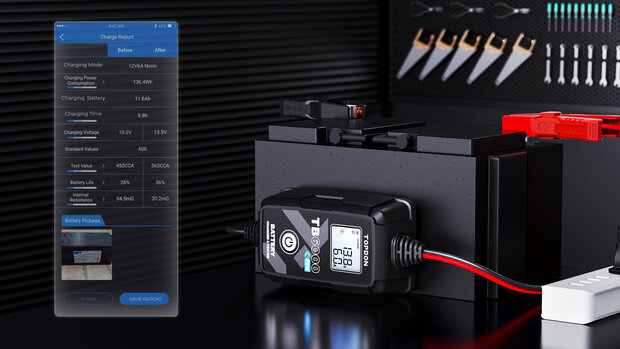 TB6000Pro batterijlader