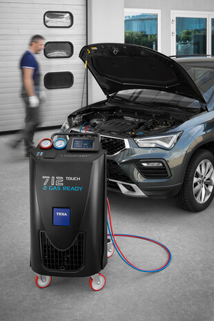 Texa KONFORT 712 TOUCH airco servicestation 2 GAS READY