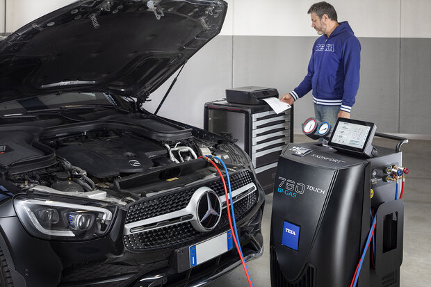 Texa KONFORT 780 TOUCH airco servicestation