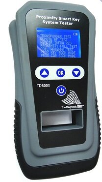 Sleutelloze toegangssysteemtester