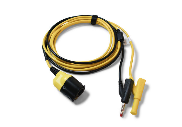 PicoBNC+ Premium testsnoer 5 m geel