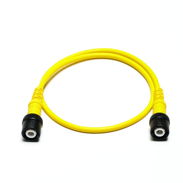 Pico BNC naar BNC leiding 0.5 m geel