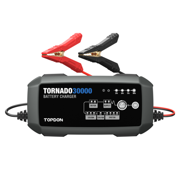 Topdon Tornado30000 batterijlader