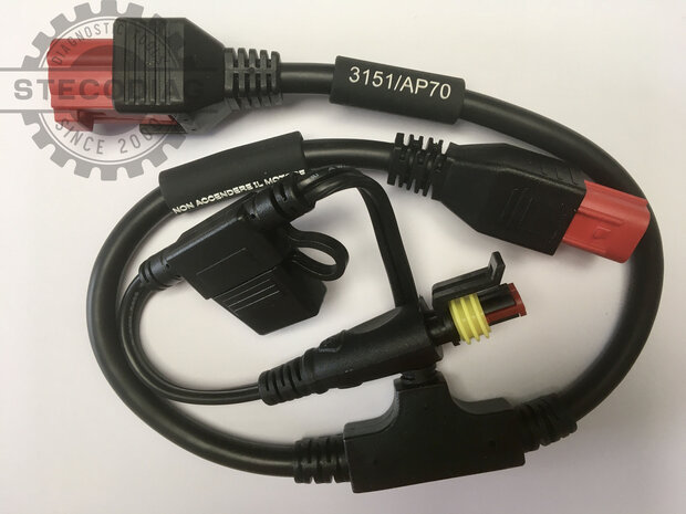 Texa Power adapter cable for EURO 5 vehicles without starter battery (3151/AP70)