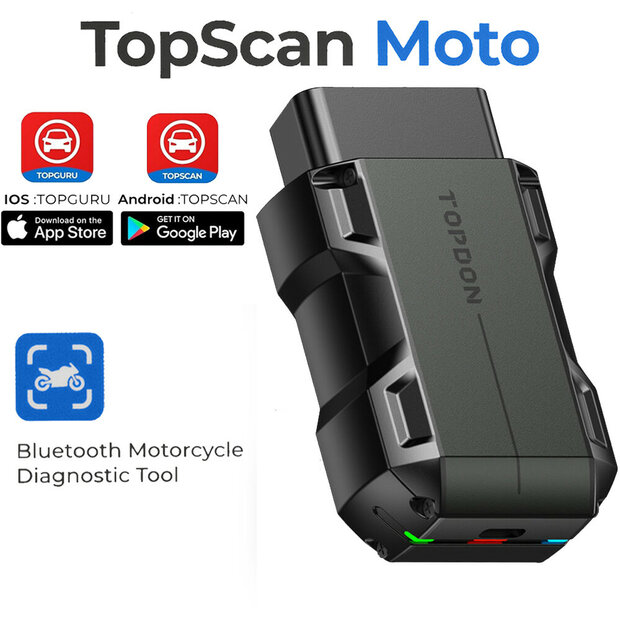 Topdon TOPSCAN MOTO Euro4/Euro5