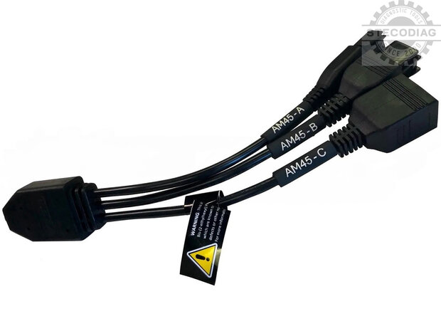 Texa Marine kabel voor PWC Kawasaki sleutelregistratie (AM45)