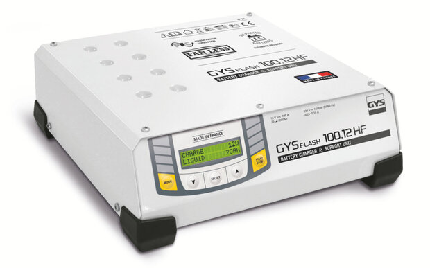 GysFlash 100.12 HF met 2,5 m kabels - Power Supply