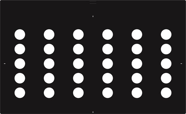 Texa Front video camera calibration panel for ALFA ROMEO Type 1