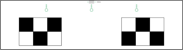 Texa Front video camera calibration panel for MAZDA Type 2