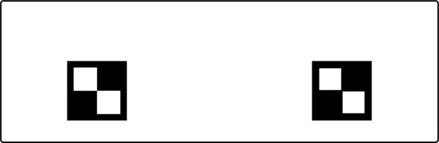 Texa Front video camera calibration panel for MITSUBISHI/SUZUKI