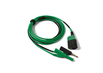 Premium testsnoer BNC+ 3 m groen