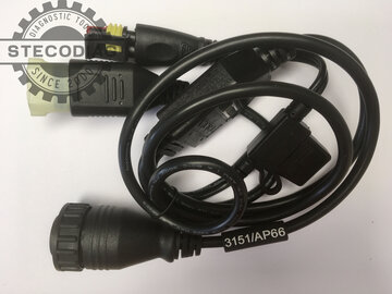 Power & diagnostic cable for YAMAHA Cross motorcycles (3151/AP66)