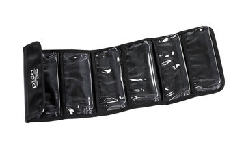 Oprolbare etui met 6 vakken