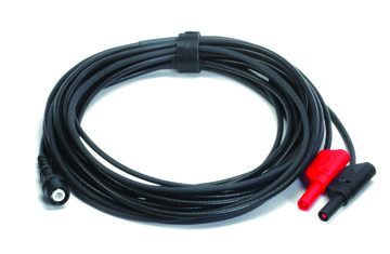 Premium testsnoer 5 m zwart