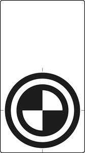 Front video camera calibration panel for HONDA