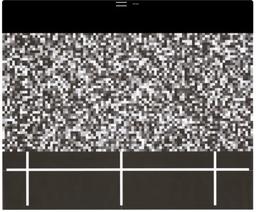 Front video camera calibration panel for SUBARU