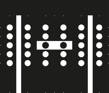 Front video camera calibration panel for VAG