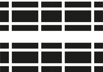 Pair of calibration mats for MITSUBISHI 360° surround cameras